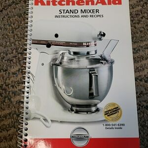 KitchenAid Stand Mixer Instructions and Recipes 9704323 - 83 Pages Spiral 2001